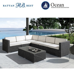 Divano da giardino in <span class=keywords><strong>rattan</strong></span> <span class=keywords><strong>sintetico</strong></span> <span class=keywords><strong>per</strong></span> esterni - Product Image 6