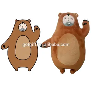 도매 귀여운 작은 곰 박제 동물 부드러운 인형 맞춤 곰 플러시 장난감