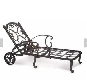 <span class=keywords><strong>Fonte</strong></span> En <span class=keywords><strong>Aluminium</strong></span> <span class=keywords><strong>Chaise</strong></span> longue Extérieure Avec Roues - Product Image 4