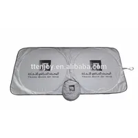 Uv Protection Foldable Front Windscreen Shade Custom Printed Window Windshield Car Sunshade Cover