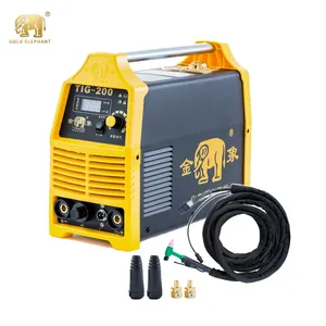 GOLDEN ELEPHANT TIG-200 IGBT DC Inverter single phase high frequency portable argon gas WS/ZX7 stainless steel welding equipment
