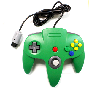 Mando Retro clásico <span class=keywords><strong>64</strong></span> N64, mando con cable para <span class=keywords><strong>Nintendo</strong></span> <span class=keywords><strong>64</strong></span>, sistema de videojuegos negro - Product Image 5