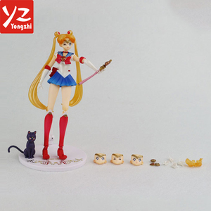 Figurine personnalisée <span class=keywords><strong>Sailor</strong></span> <span class=keywords><strong>Moon</strong></span> dessin animé fille anime usine OEM - Product Image 3