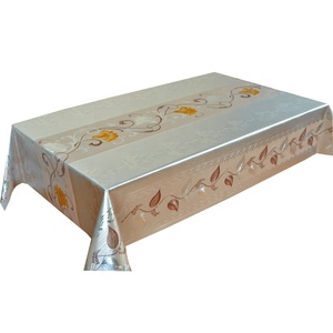 <strong>Gold</strong> Pvc <strong>Table</strong> <strong>Runner</strong> Brushed Dinning <strong>Table</strong> Mat Beautiful <strong>Table</strong> Cloth for Party - Product Image 3
