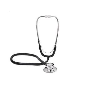 Stetoskop medis dewasa kepala ganda Safi 2025 instrumen Manual baja tahan karat terbaik dan aluminium dengan bahan plastik - Product Image 1