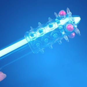 Adult Sexspielzeug für Männer Penis verlängerung Penis hülle mit Perlen Kristall Kondom Penis hülle - Product Image 6