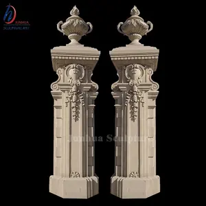 장식용 화강암 돌 문 기둥 디자인 - Product Image 1