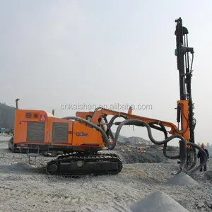 KAISHAN KL511Full idraulico top hammer blasting rock drill rig dth surface blast hole drill rig