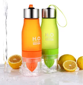 Botol Air Lemon, Botol Infuser Plastik, Produk Paling Populer