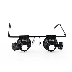 BIJIA 9892A-II 20x tipo vetro lente d'ingrandimento a LED montata sulla testa per ipovedenti o persone anziane aiuta a riparare qualsiasi <span class=keywords><strong>cosa</strong></span> - Product Image 1