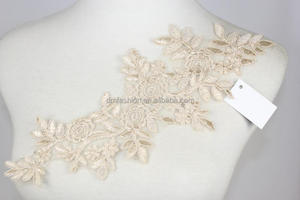 Miếng Vá Hoa Lurex Vàng Hoa Thêu Miếng Đính Ưa Thích - Product Image 4