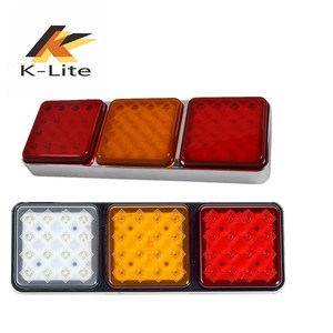 Lámpara LED de combinación de cola de Tractor, camión, remolque, T105, con e-mark y ADR - Product Image 3