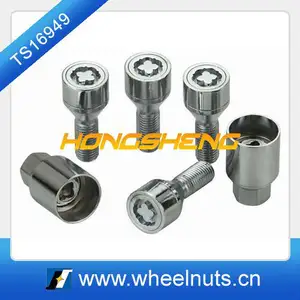 10.9 Lớp An Ninh Xe Hơi Bánh Xe Khóa Bolt