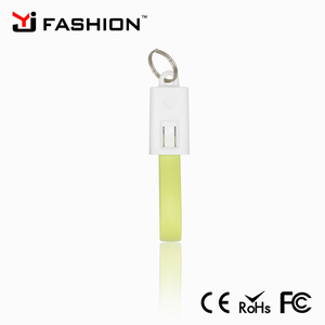 2018 YJ moda nuevo tipo magnético C llavero cable tipo-c a USB 2.0 macho carga transferencia llavero cable de datos - Product Image 2