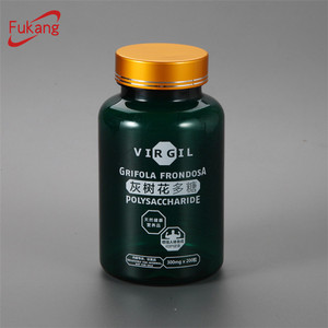 Flacone per Pillole in Plastica PET Biodegradabile da 200cc, Flacone Verde Biodegradabile per Medicinali da 200cc, Confezione in Plastica per Vitamine - Product Image 6