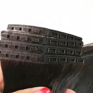 Nicehair russisches menschliches Natur haar Sanp Clip Ins Extensions Großhandel Echthaar Snap Clip Extensions menschliches Haar