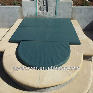 Nueva pantalla UL resistencia al desgarro tela covana cubierta jacuzzi precio Swim Spa cubre el reemplazo spa cubre - Product Image 2