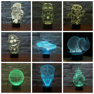 <span class=keywords><strong>LED</strong></span> 3D creativa 3D noche <span class=keywords><strong>luz</strong></span> para <span class=keywords><strong>Amazon</strong></span> al por menor - Product Image 6
