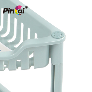 Yüksek kaliteli Renkli Plastik Mutfak PP <span class=keywords><strong>2</strong></span>/<span class=keywords><strong>3</strong></span>/4 katmanlar Raf plastik saklama raf - Product Image 6