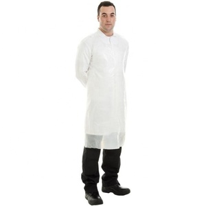 Di plastica usa e getta grembiule HDPE CPE medico pe grembiuli per adulti - Product Image 4