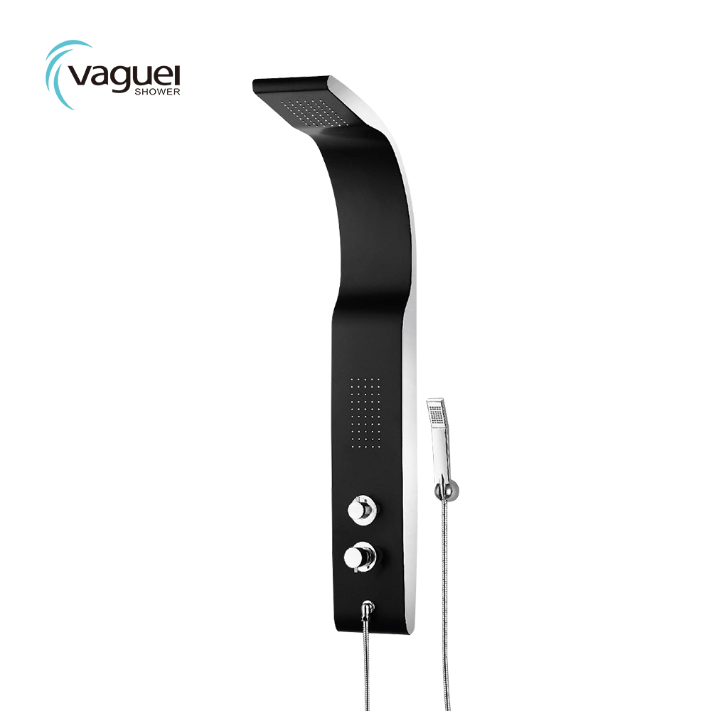 Сантехника для дома, Термостатические дождевые ABS душевые лейки, душевые панели