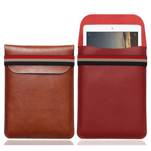 Per <span class=keywords><strong>iPad</strong></span> <span class=keywords><strong>Air</strong></span> <span class=keywords><strong>2</strong></span> Causa Elastico Hand Strap Tablet Cuoio di Vibrazione Della Copertura del Sacchetto Per <span class=keywords><strong>iPad</strong></span> Pro 9.7 Laptop bag Sleeve - Product Image 1