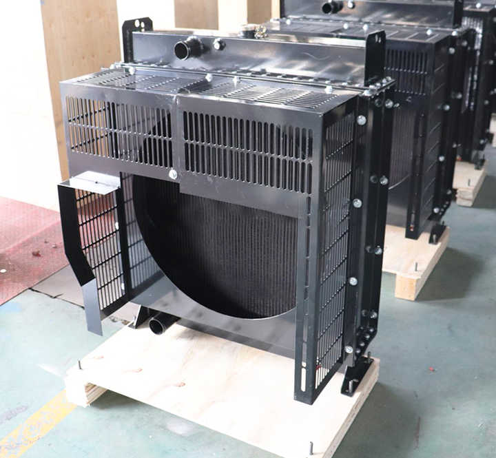 original Marine Diesel Engine Part 6B 6BTA Radiator for Cummins 6BT ...