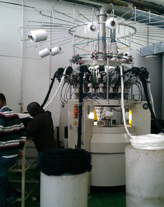 Machine à tricoter circulaire, coupe en boucle, pour peluches à poils hauts - Product Image 2