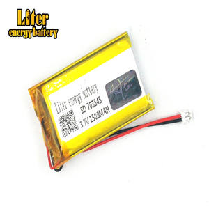 Plug 1.5-<span class=keywords><strong>2</strong></span> P 3.7 V 703545 1500 mah high quality lithium polymer battery li-li-ion rechargeable battery pack lipo battery - Product Image 3