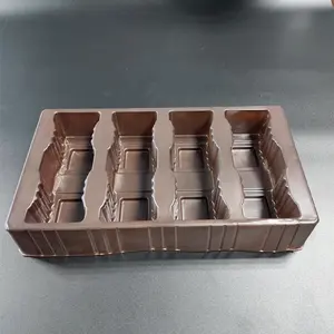 纸盒定制塑料吸塑托盘食品级真空成型PS吸塑托盘巧克力盒