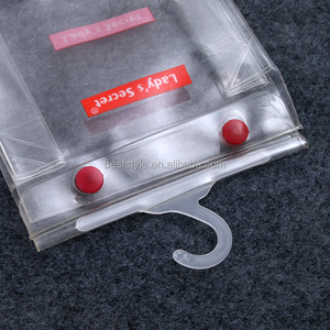 Rõ Ràng <span class=keywords><strong>Pvc</strong></span> Nhựa Treo Móc Túi Với Nút Snap - Product Image 2