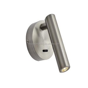 Đèn Tường Công Tắc Bật Tắt Vàng 3W Thiết Kế Đèn <span class=keywords><strong>Led</strong></span> Cạnh Giường Đèn Hiện Đại Đèn Đọc Sách Trong Nhà Với Phòng Ngủ Khách Sạn - Product Image 5