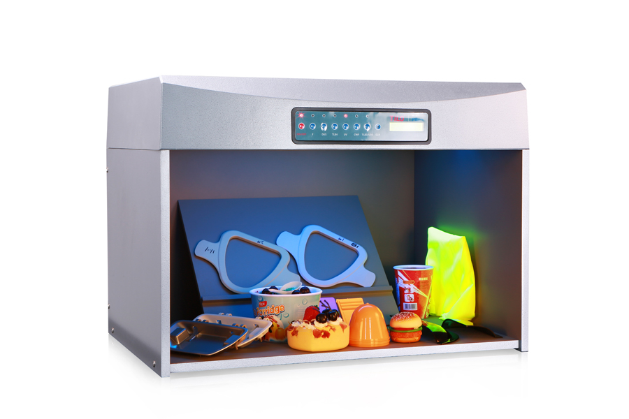 TILO P60+ Textile Light Box Color Assessment Cabinet D65 Lamp N7 Neutral Grey Color