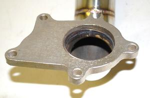 Brida de Turbo T3/T4-<span class=keywords><strong>5</strong></span> + Brida de Escape de 2 Pernos para Tubo de Escape para HO*NDA Serie D15D16 EE <span class=keywords><strong>EJ</strong></span> EK - Product Image 3