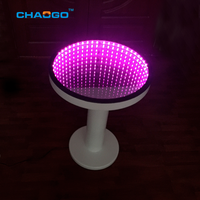 Meuble barre interactif, 1 pc, avec éclairage 3d, led, table basse, meuble