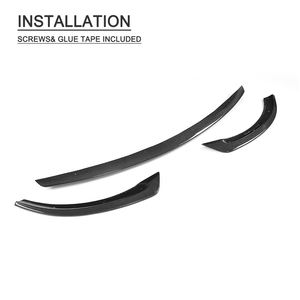 W213 lèvre avant en Fiber de carbone diviseurs pour <span class=keywords><strong>Mercedes</strong></span> <span class=keywords><strong>Benz</strong></span> W213 E43 <span class=keywords><strong>AMG</strong></span> E-CLASS 2017-2019 - Product Image 6