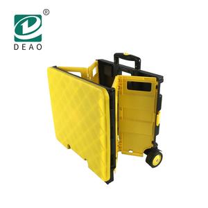 Chariot pliable en plastique à usage domestique, 1 pièce, <span class=keywords><strong>caisse</strong></span> pliante, <span class=keywords><strong>sur</strong></span> roues - Product Image 5