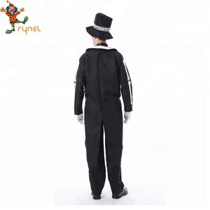Mexicano cavalheiro Smoking Halloween Day Of The Dead Traje Para Homens Adultos - Product Image 6