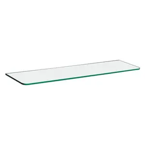 Durable decoration float glass shelves for furniture