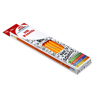 Crayons à <span class=keywords><strong>dessin</strong></span> en graphite sur bois avec <span class=keywords><strong>gomme</strong></span> pour fournitures scolaires - Product Image 2