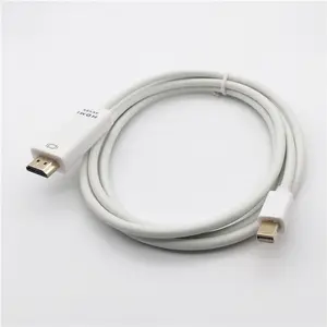 Câble <span class=keywords><strong>Mini</strong></span> DP vers HDTV, câble <span class=keywords><strong>Displayport</strong></span> Thunderbolt 1,8 m, 4K*2K pour ordinateur portable, Macbook, TV - Product Image 1