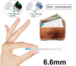 Prezzo basso di formato carta di credito 6000 mah banca di potere cellulari - Product Image 3