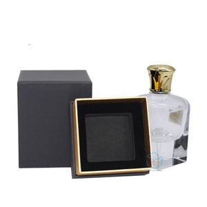 Boîtes <span class=keywords><strong>de</strong></span> parfum vides en carton noir uni - Product Image 4