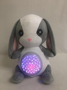 Juguete de Peluche de Conejo para Dormir para Bebés, Proyector de Ayuda para Dormir con Sonido Blanco, Música para Dormir y Proyector de Luz LED - Product Image 6