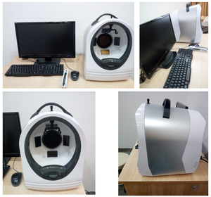 Precio de fábrica <span class=keywords><strong>BECO</strong></span>, máquina analizadora de piel 3D, análisis espectral de precisión automático, analizador de piel portátil M8000 - Product Image 3