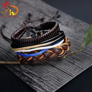 China sale special design beautiful leather hand band