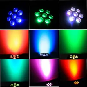 LED MINI WASH MOVING HEAD LIGHT  7*12W 4IN1 RGBW DMX 512 /14CH 