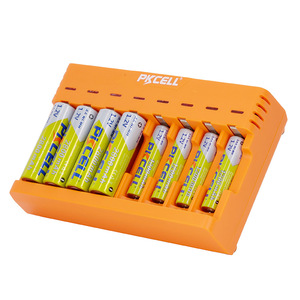 1,2 v <span class=keywords><strong>Ni</strong></span>-<span class=keywords><strong>MH</strong></span> <span class=keywords><strong>NI</strong></span>-<span class=keywords><strong>CD</strong></span> AA y AAA <span class=keywords><strong>cargador</strong></span> <span class=keywords><strong>de</strong></span> batería con puerto USB para baterías recargables - Product Image 5