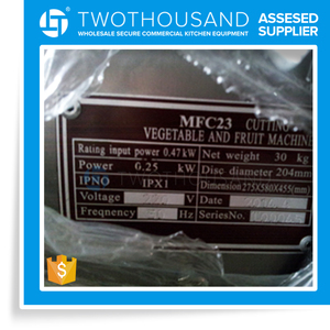 <span class=keywords><strong>Coupe</strong></span>-fruits et légumes <span class=keywords><strong>électrique</strong></span> commercial MFC23 à 6 lames - Product Image 6
