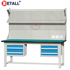 Detalle <span class=keywords><strong>de</strong></span> <span class=keywords><strong>madera</strong></span> industrial mesa <span class=keywords><strong>de</strong></span> <span class=keywords><strong>trabajo</strong></span> con pesados apoyo - Product Image 3
